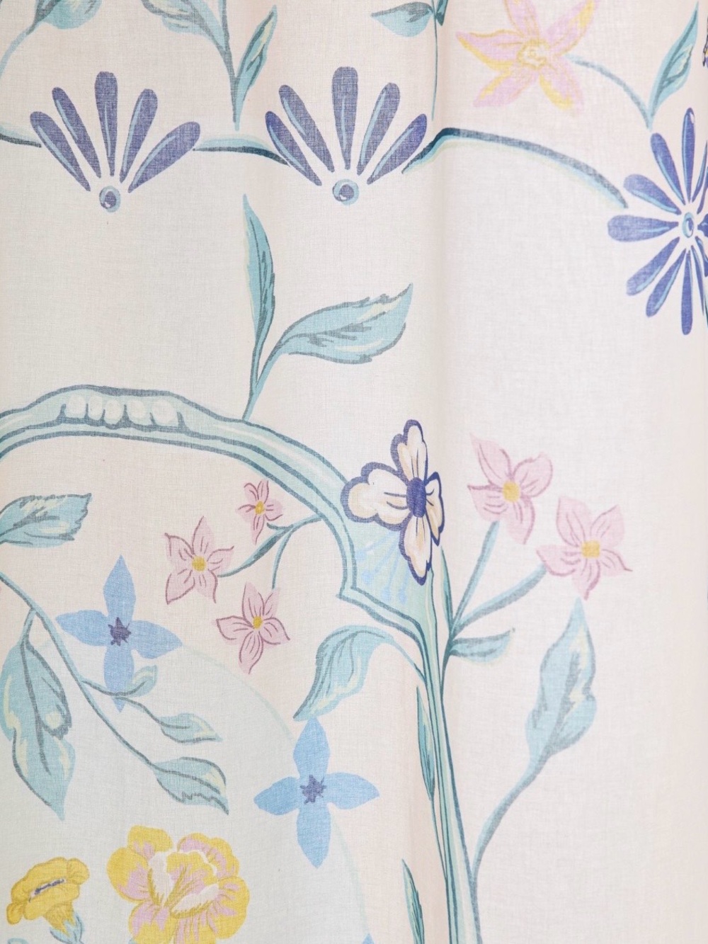 Urban Outfitters Zenia Floral Patterened Shower Curtain NEW - Picture 4 of 7